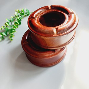 Cigar Ashtray Creative Wood Living <b>Room</b> Wooden Smoke Slot Large Cigarette Ashtray Handmade Elegant <b>Decoration</b> - Product Image 2