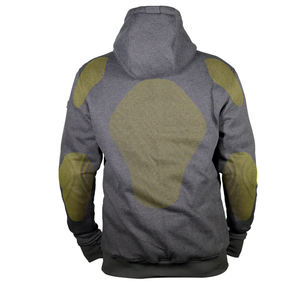 Vêtements de sport pour adultes Veste à capuche en molleton de moto entièrement doublée de fibres ARAMID CE respirant-Commande minimum 1 pièce - Product Image 4