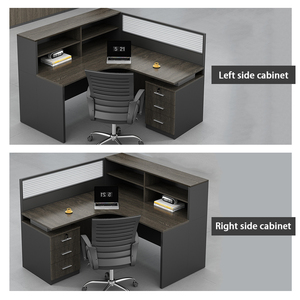Modular Office <b>Workstation</b> System Modern 2 4 6 8 Person Cluster <b>Desk</b> Open Space Call Center Staff Cubicle Table Set - Product Image 1
