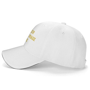 Gorras de béisbol con parches bordados en 3D con logotipo personalizado al por mayor, gorras Snapback negras en blanco para hombre, gorras bordadas personalizadas, gorras de camionero - Product Image 3