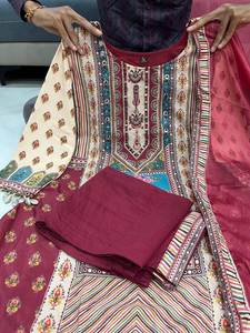 ชุด anarkali Kodi รอบ pakistani salwar kameez กับ dupatta และ Palazzo เหมาะสำหรับงานปาร์ตี้และงานแต่งงานในราคาขายส่ง - Product Image 6