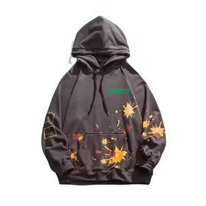 Sweat-shirts à capuche unisexes de qualité supérieure, 100% coton, molleton épais/éponge française, coupe classique, séchage rapide, respirant - Product Image 4