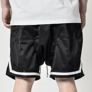 2 1 Nailon/algodón de mayor calidad para correr, pantalones cortos de baloncesto atléticos, logotipo personalizado, transpirable, sólido, para gimnasio, malla para el sudor, logotipo personalizado superior - Product Image 2