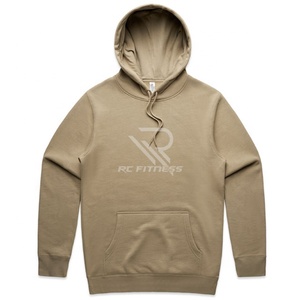 Sudadera con Capucha HIC Personalizada para Hombre, de Algodón Grueso, Estilo Urbano, de Alta Calidad, con Logotipo OEM Bordado, Sin Cordones, para Invierno - Product Image 4