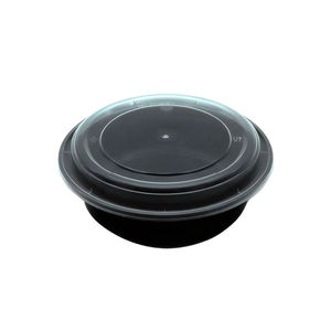 Contenedor Redondo Resistente para Microondas de 24 oz, Contenedor de Almacenamiento de Alimentos de PP - Product Image 1