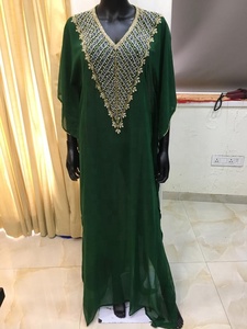 Dubai Farasha Kaftan ลูกปัดหินคาฟตาน,ลูกปัดหินคาฟตานแบบดั้งเดิมของชาวมุสลิมในคาฟตานทำงานด้วยมือการออกแบบของชาวโมร็อกโก - Product Image 3