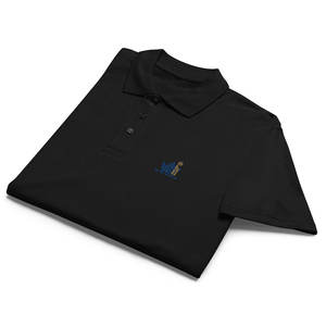 Premium da uomo per Polo di alta qualità in Pique di seta ricamato in maglia scuro e colorato modello solido traspirante taglie forti - Product Image 5