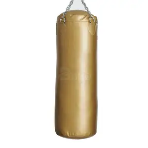 Heavy Duty Custom Kick Boxing Heavy Muay Thai Training Punching Bags With Customized Logo 2023 High Quality Leather