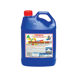 Outil de nettoyage de piscine, solution d'acide chlorhydrique 5L - Product Image 1