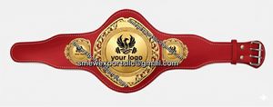 Boxing Custom Leather Boxing & MMA Championship <b>Belts</b> for Taekwondo Competitions-Low Waist Unisex - Product Image 2