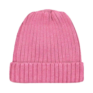 Gorros de punto de invierno cálidos de alta calidad de Color sólido informal para hombres y mujeres gorro acrílico diferentes colores Jacquard Comfort - Product Image 1