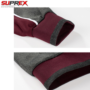 Ensemble de survêtement sportif écologique pour homme Suprex Enterprises, veste à fermeture éclair à manches longues printemps-automne + pantalon de survêtement, imprimé léopard - Product Image 2