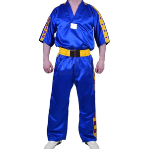 Uniforme personnalisé de meilleur design et couleurs de karaté Costumes d'arts martiaux et uniformes martiaux pour hommes en coton - Product Image 3