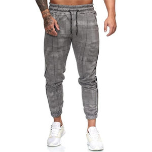 Pantalons pour hommes, délavés dernier style de mode décontracté vêtements pour hommes pantalons pantalons 100% coton pantalons de survêtement homme Slim Fit Mid - Product Image 2