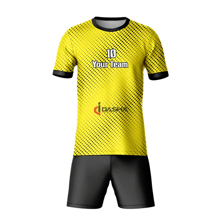 Conjunto de camisetas de fútbol de secado rápido con logotipo personalizado, ropa deportiva, uniforme de fútbol de alta calidad al por mayor 2024 para adultos
