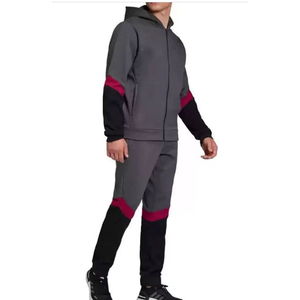 Survêtements décontractés à capuche pour hommes, 100% coton, prix bas, vente en gros directe d'usine, vêtements de sport, jogging, ensemble deux pièces, haute qualité - Product Image 4