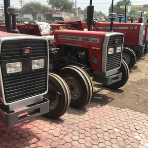 Tractor de rueda MF 260 usado, equipo agrícola con componentes centrales, motor, bomba de engranajes, caja de cambios - Product Image 4