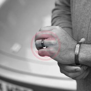 กำไลข้อมือเหล็กดามัสกัส | กำไลดามัสกัสแบบปรับได้ทำด้วยมือ - Product Image 5