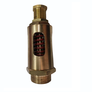 Soupape de sécurité manuelle à ressort en bronze (type droit) pour vapeur, entrée mâle (BSP), pression 150 psig, taille 1 1/2, OEM haute performance - Product Image 5