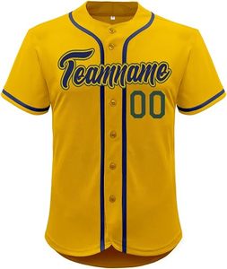 La mejor camiseta de béisbol y Softbol Profesional más demandada, nuevo modelo elegante con estampado personalizado, el uniforme más vendido - Product Image 1