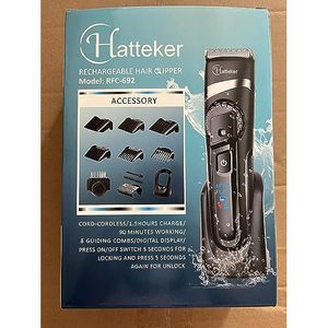 Recortadora de Pelo Inalámbrica de Precisión para Hombre, 3 en 1, Cortadora de Barba y Pelo Largo, Resistente al Agua IPX7, Cuchillas de Cerámica, Fuente de Alimentación USB - Product Image 2