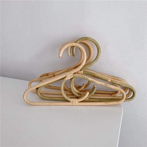 Sustainable <b>Handmade</b> Rattan <b>Clothes</b> Hanger Natural Woven Garment Hanger for Wardrobe Closet Home Storage Clothing Organization - Product Image 5