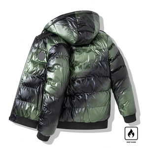 Nouvelle veste à bulles de sublimation élégante pour hommes veste à bulles respirante personnalisée pour hommes veste à bulles de sublimation surdimensionnée - Product Image 2