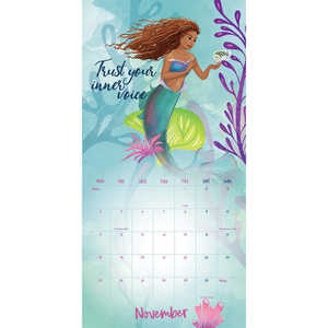 ปฏิทินติดผนังคริสต์มาสปี 2024 แอเรียล เดอะ ลิตเติ้ล เมอร์เมด พร้อมโปสเตอร์ขนาดเล็ก - Product Image 3