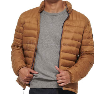 ผลิตจากวัสดุคุณภาพดี เสื้อแจ็คเก็ตพัฟเฟอร์ผู้ชายแบบคอตั้ง เป็นมิตรต่อสิ่งแวดล้อม ระบายอากาศได้ดี รับผลิตแบรนด์ส่วนตัว เสื้อแจ็คเก็ตลำลองสำหรับฤดูหนาว - Product Image 5