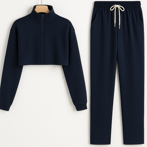 Custom Long Sleeve Long Collar <b>Hoodie</b> <b>Gym</b> Fitness Activewear Clothes <b>Gym</b> Wear Women Sets Workout Top <b>for</b> Women - Product Image 3