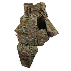 500D Nylon đầy đủ bảo vệ chiến thuật vest phong cách vest cho đào tạo chiến đấu ngoài trời - Product Image 2