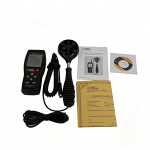 Anémomètre portable AS856, testeur de débit d'air, 0,3-45 m/s, instrument de <span class=keywords><strong>mesure</strong></span> numérique de la vitesse du vent - Product Image 3