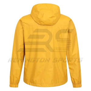 Hot Selling Men's Waterproof Dyed Windbreak <b>Rain</b> <b>Jacket</b> Plus Size Custom Sizes <b>Hooded</b> Collar Winter Outdoor <b>Rain</b> <b>Jackets</b> - Product Image 5