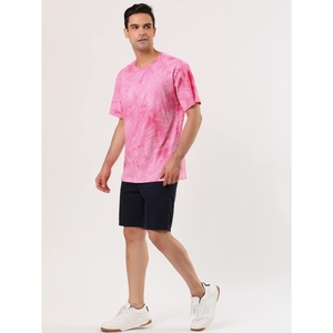 Venta al por mayor de ropa de los hombres camiseta informal de alta calidad camisetas con logotipo personalizado impreso transpirable OEM 2022 hombres camiseta - Product Image 4