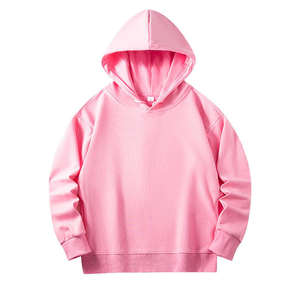 Sudadera con capucha deportiva informal para mujer de gran oferta de fabricación, sudadera de invierno de algodón con estampado de 320g de otoño para primavera y otoño - Product Image 3
