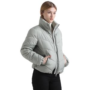 Winter Quilted Jacket Polyester <b>Padded</b> Thick Warm Men's Women's Full Sleeved Casual Biker's Windproof Waterproof Puffer Jacket - Product Image 5