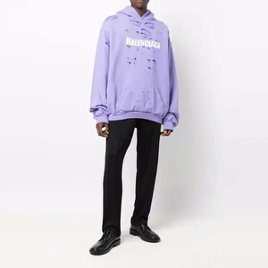 Ropa de calle personalizada sudaderas con capucha de gran tamaño 500gsm French Terry All Over Print Heavyweight Sweatsuits DTG recortado chándal para hombres - Product Image 4
