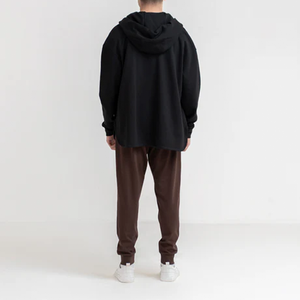 Sudadera con Capucha Esencial para Hombre, a la Moda, Cómoda, Ecológica, Personalizable, Mezcla de Algodón y Poliéster, para Otoño - Product Image 2