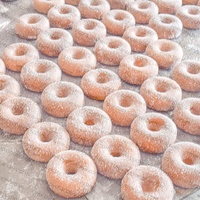 Modèle de beignets américains artificiels haute fidélité, accessoires de vitrine de boulangerie professionnelle, décorations réalistes de faux beignets cuits
