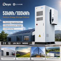 Système de stockage d'énergie par batterie Deye GE-F60 rack Cabinet Ess Batterie 100Kwh 200Kwh Bess