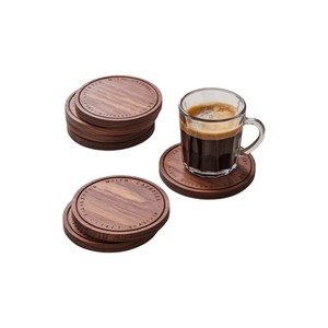 Posavasos de madera personalizado, alfombrilla para bebidas grabada personalizada, fabricante OEM de Vietnam - Product Image 2