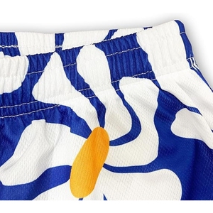2025 New Arrival Wholesale 100% Polyester Men's Double <b>Layer</b> Mesh Gym Shorts Breathable Casual Wear with Solid Pattern - Product Image 5