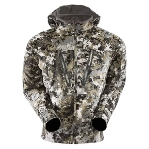 Conjunto de Ropa Exterior Casual de Verano para Hombre, con Estampado de Camuflaje, Tejido Softshell, Capucha, Impermeable, Cortavientos, Transpirable, con Cierre de Cremallera, para Caza - Product Image 1
