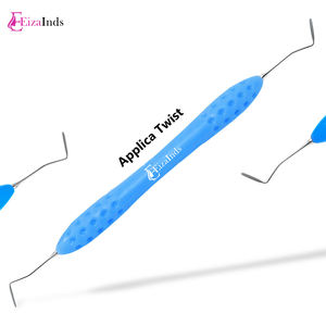 EIZA INDS-tijeras de peluquería de Color plateado, mango de lujo para cortar el pelo - Product Image 2