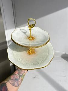 Support à gâteau en résine colorée de qualité supérieure et support époxy coulé pour événements et usage quotidien disponible au prix d'exportation - Product Image 4