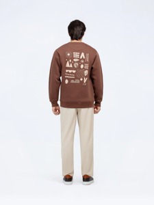 EcoSmart Fleece, jersey de mezcla de algodón, Sudadera de cuello redondo para hombre, productos personalizados de alta calidad - Product Image 6