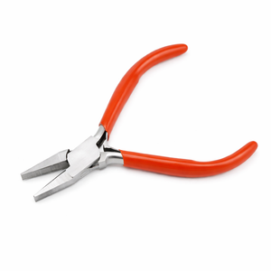 Alicates de Joyería de Punta Plana de 4 Pulgadas (100 mm) MANAN INSTRUMENTS de Alta Calidad, Acero Inoxidable, Mango de PVC, Herramienta de Precisión para Doblar Alambre - Product Image 6