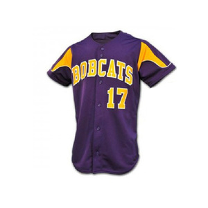ชุดกีฬาเบสบอลและซอฟต์บอลกางเกงเจอร์ซีย์100% ออกแบบได้ตามต้องการพร้อมชื่อทีมสไตล์ - Product Image 3