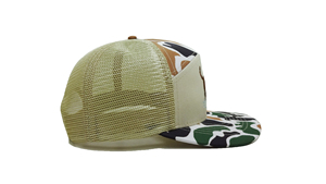 Gorra Snapback con logotipo bordado personalizado de 7 paneles al por mayor, gorra plana con espalda de malla estructurada, sombreros de alta calidad en Vietnam - Product Image 5