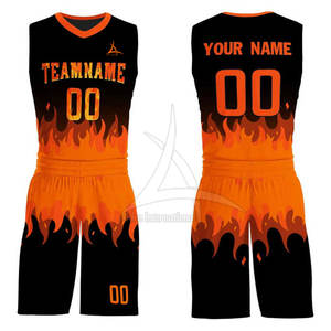 ชุดบาสเก็ตบอลพิมพ์ซับลิเมชันระดับพรีเมี่ยมไซส์ใหญ่วัสดุแห้งเร็วระบายอากาศได้ดีออกแบบมาเพื่อความสบายและทนทาน - Product Image 1